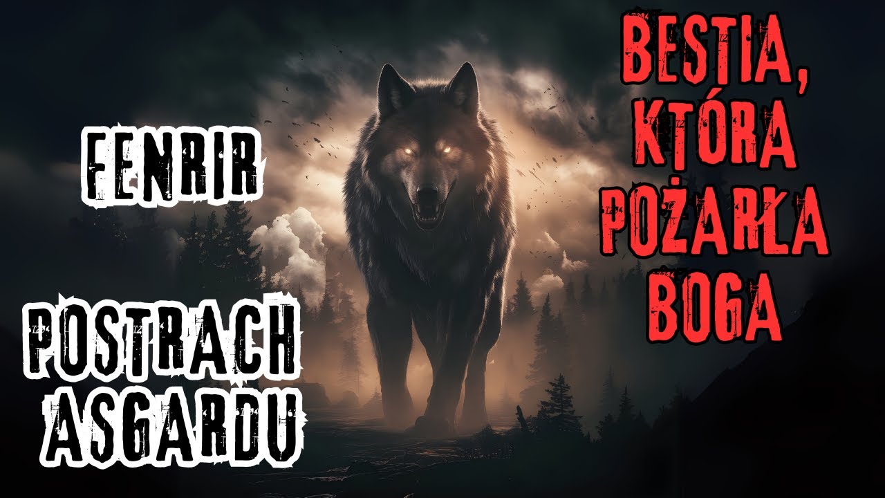 Bestia Która Pożarła Boga - FENRIR Postrach Asgardu | Mitologia Nordycka | Ragnarok | Legendy | Loki