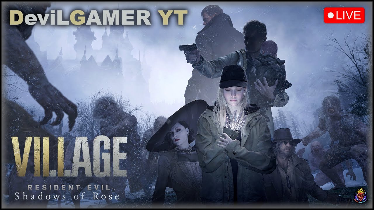🔴Resident Evil 8: Shadows of Rose (DLC) Part 1