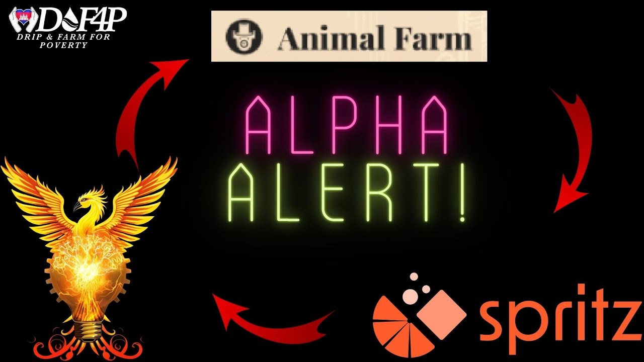 Drip Network Animal Farm marketing alpha on Spritz CHANGE 360