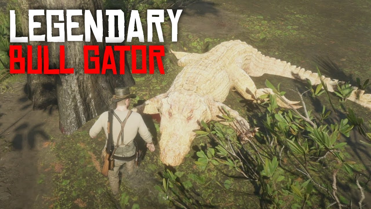Легендарный аллигатор из RDR2