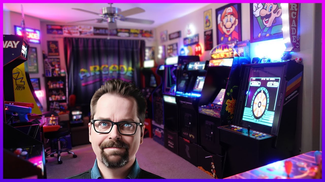 Тур по Arcade Loft 2023! Сколько осталось Arcade1Up?