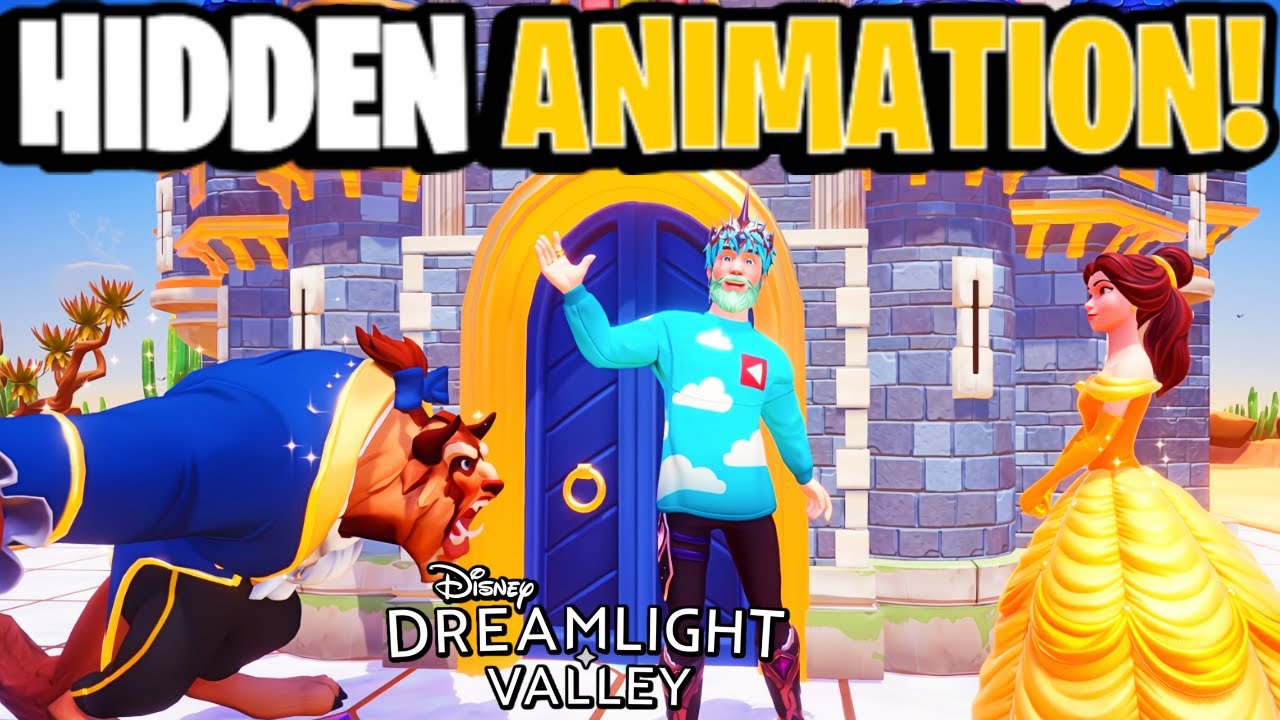 SECRET Belle & Beast Dance Animation (Did They Finally Fix It?)| Dreamlight Valley