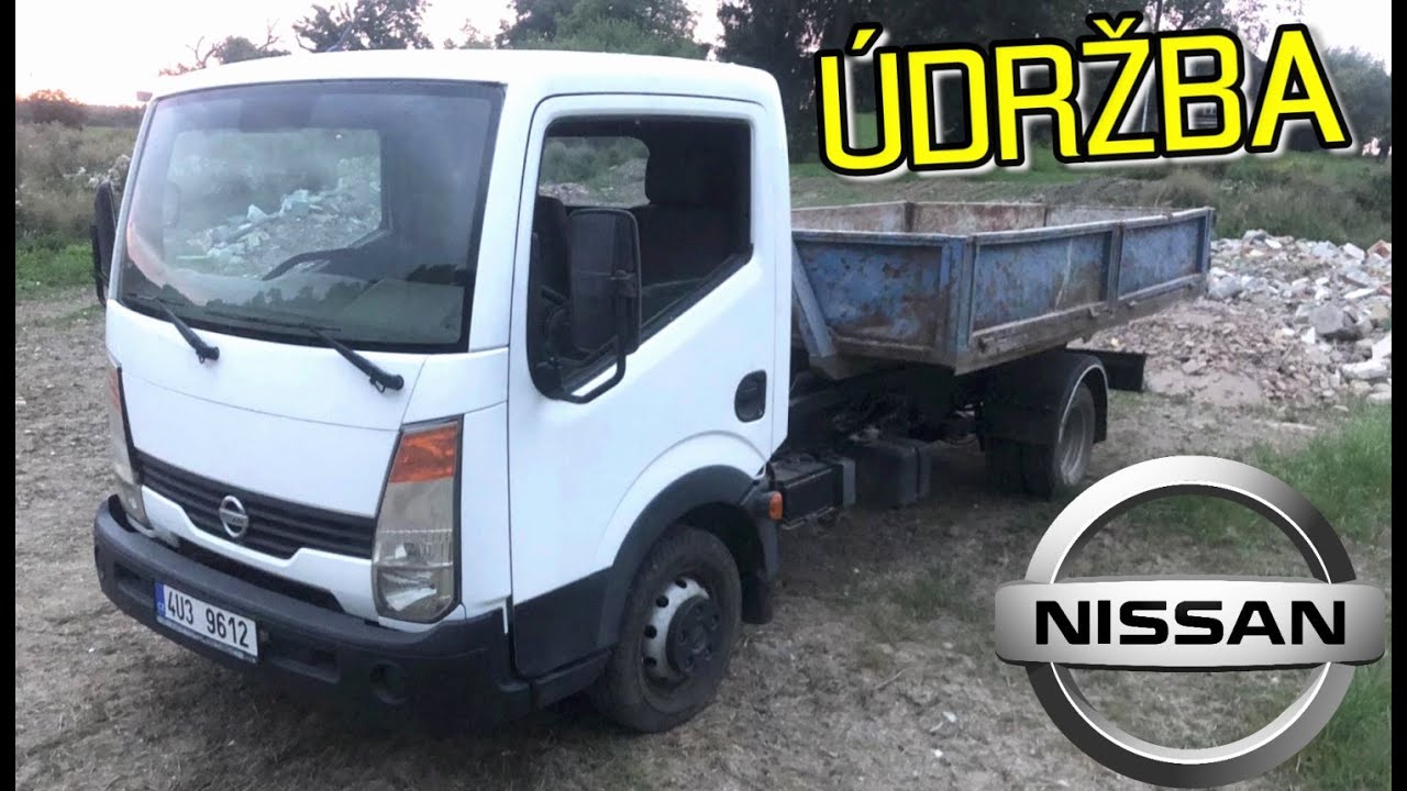 &Uacute;DRŽBA NA M&Eacute;M KINDER KAMIONU NISSAN CABSTAR 🚚