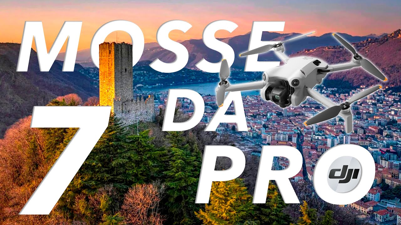 7 movimenti cinematografici con il drone