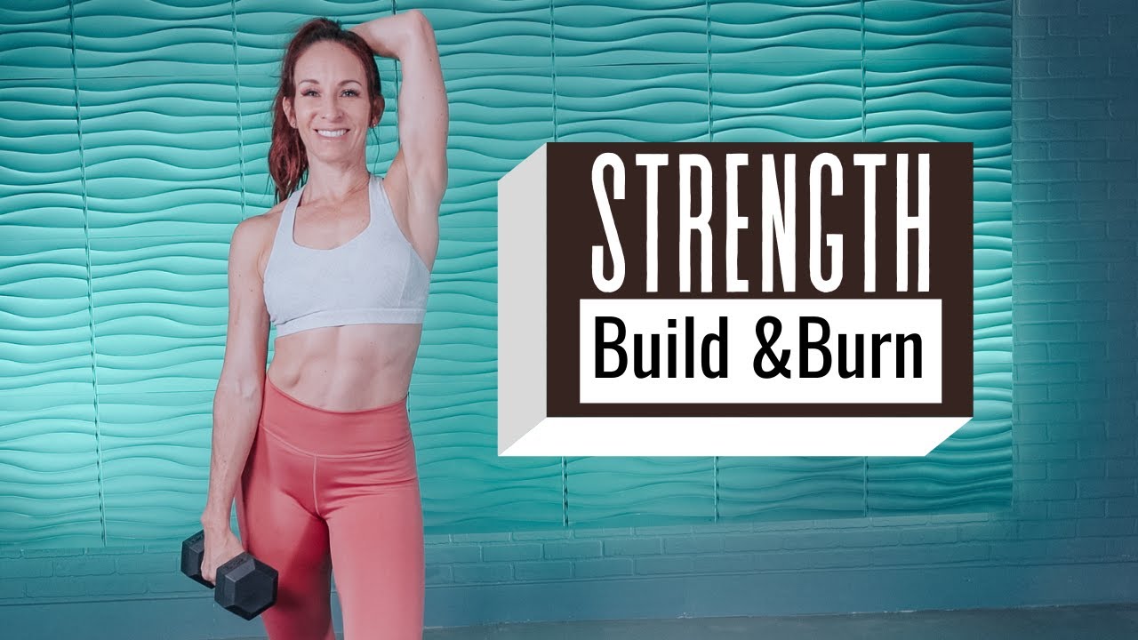 45 MIN FAT BURNING STRENGTH DUMBBELL WORKOUT | Burn fat & Build muscle | TRI-SETS