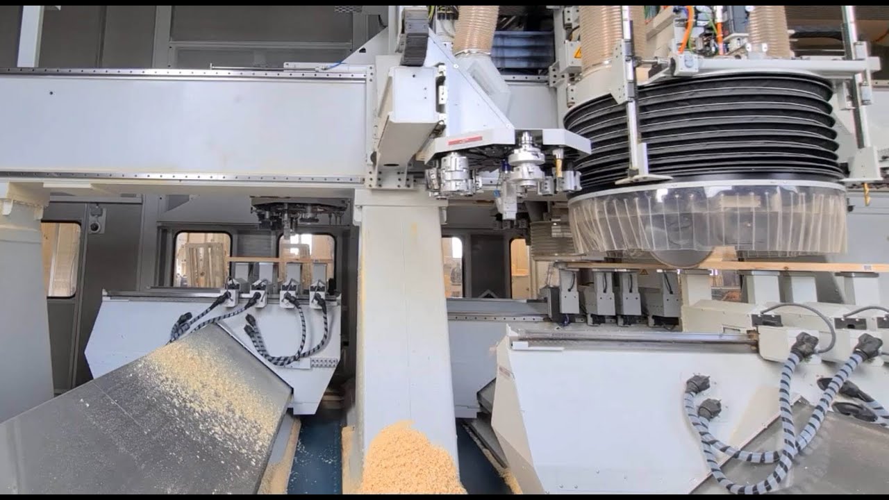 Parallel CNC Processing of Tread Combinations  |   Parallele CNC Bearbeitung von Stufenkombinationen