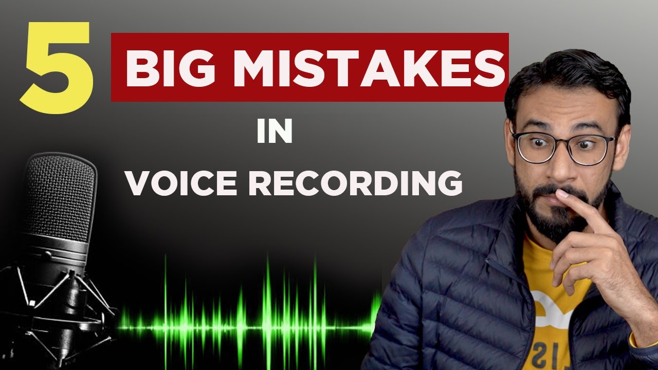 Big Mistakes in Voice Recording | How to record Audio professionally | Bol Chaal