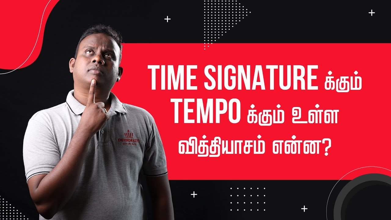 What are TIME SIGNATURES and TEMPO? | Tamil Keyboard Lessons for Beginners