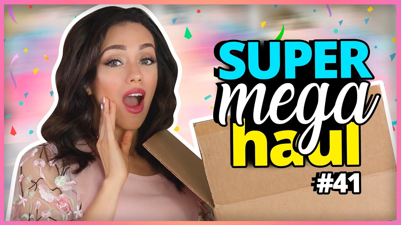MAQUILLAJE ROTO, ROPA THANK U, NEXT Y BOTAS DORADAS?! | SUPER MEGA HAUL #41