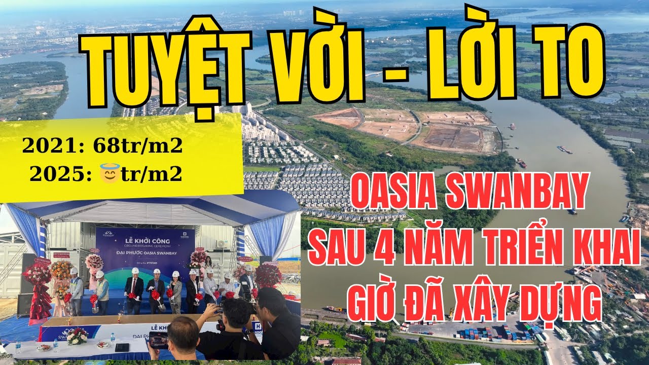 Dự &aacute;n Swanbay Oasia L34 Nhơn Trạch Đồng Nai khởi c&ocirc;ng x&acirc;y dựng | L&ecirc; Th&agrave;nh Tấn