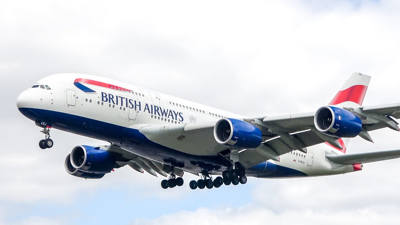 25 Minutes of Closeup landings at Myrtle Avenue London Heathrow Airport