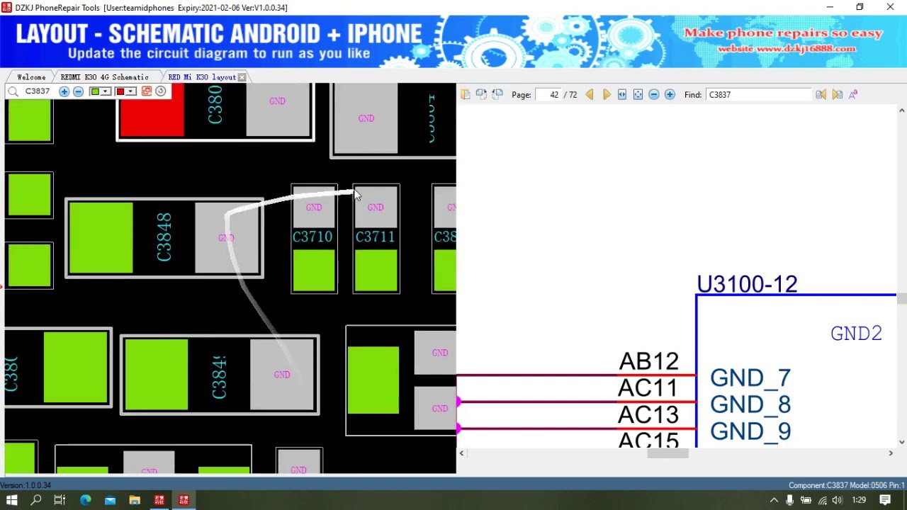 DZKJ Phone Schematics Diagrams & PCB Layout Interesting For You