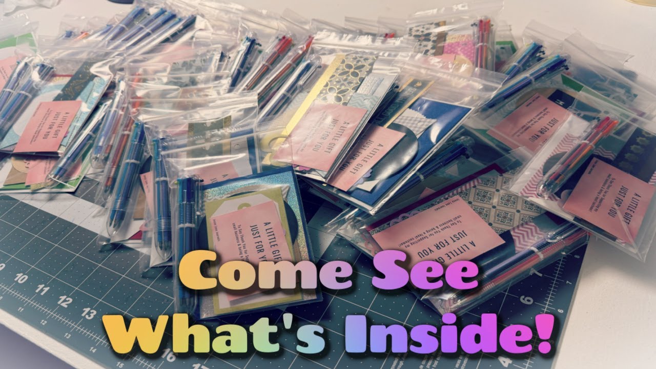 Come See What I Stuff In My Thank You Packs! Etsy Update & A Little Chit Chat!