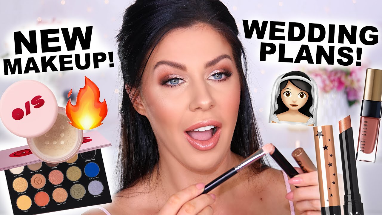 FULL FACE OF FIRST IMPRESSIONS!! NEW MAKEUP RELEASES! PLUS TALKING ABOUT WEDDING PLANS!!