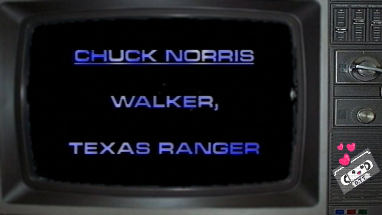 Chuck Norris Walker, Texas Ranger Trailer 1993