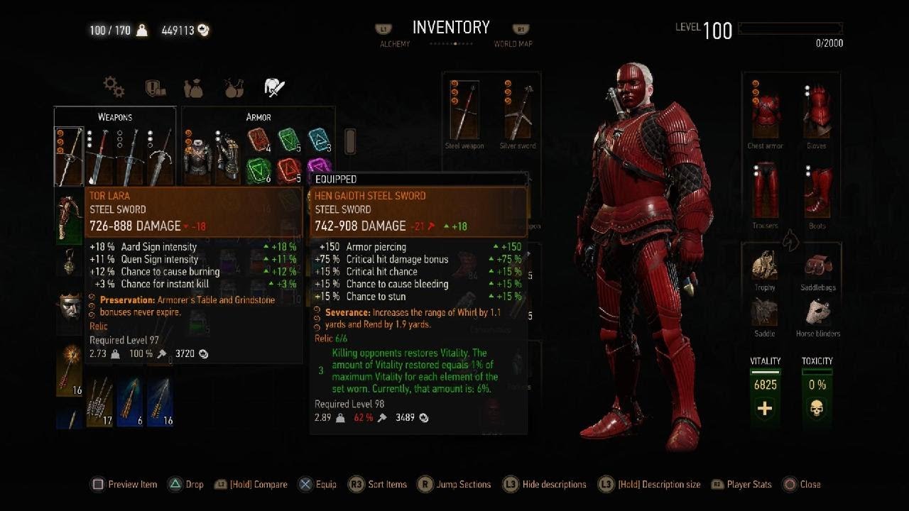 The Witcher 3: Wild Hunt - Complete Edition_where too find Tor Lara good NG+Starting sword
