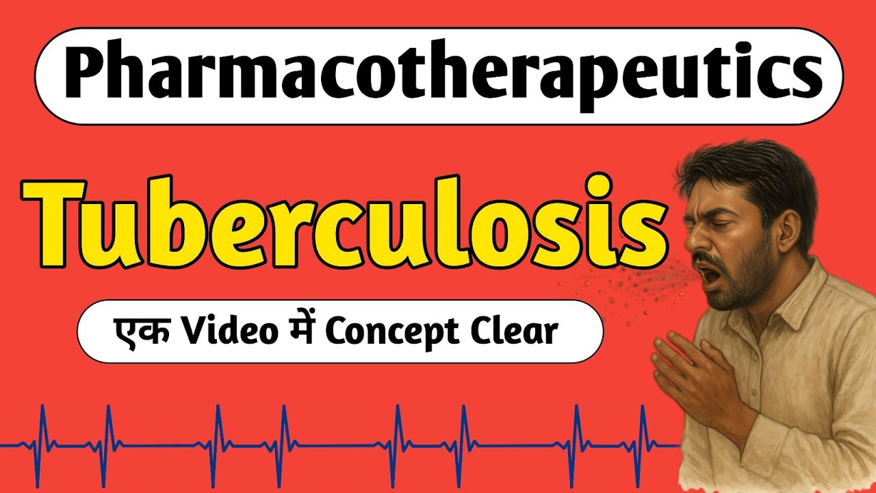 Tuberculosis को 10 Minutes में समझो | Infectious Diseases | Pharmacotherapeutics #bteup #msbte #ruhs