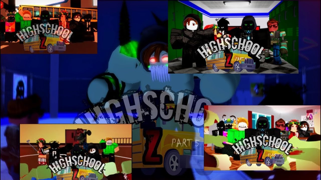 ROBLOX High School Z FULL MOVIE  roblox  animation