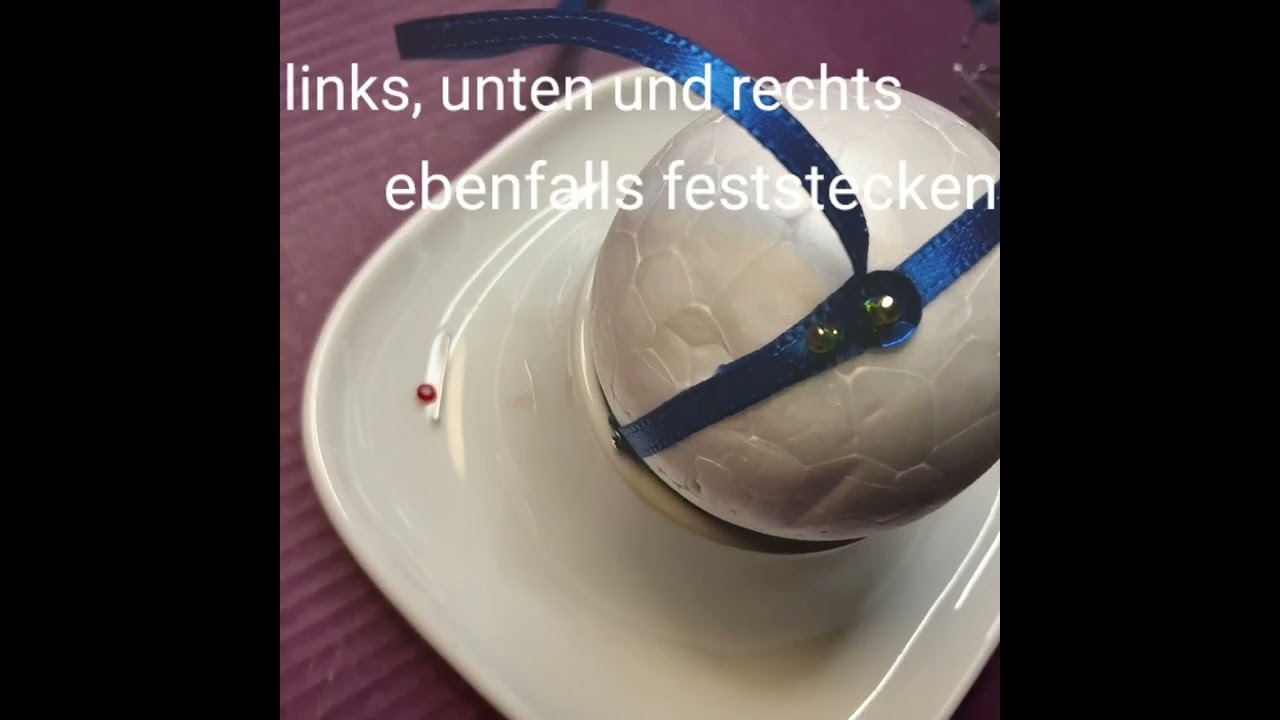 Dekokugel mit Pailletten