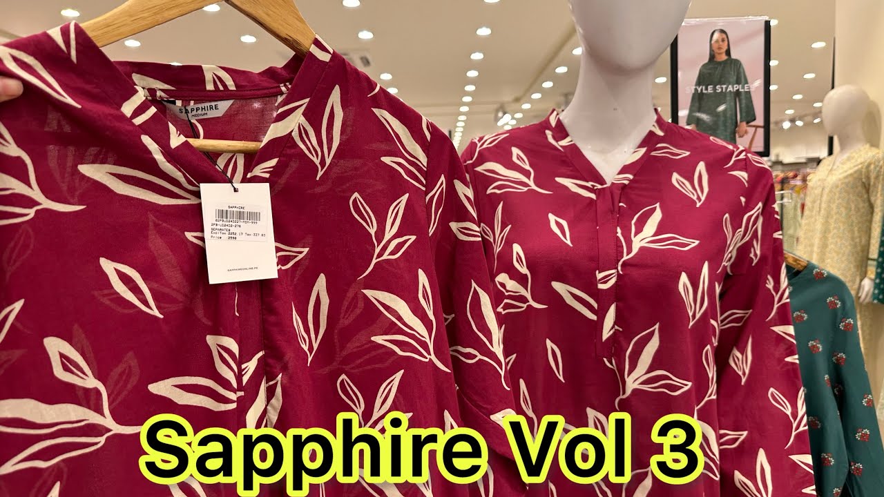 Sapphire Summer Pret Vol 3 | Sapphire New Collection 2024