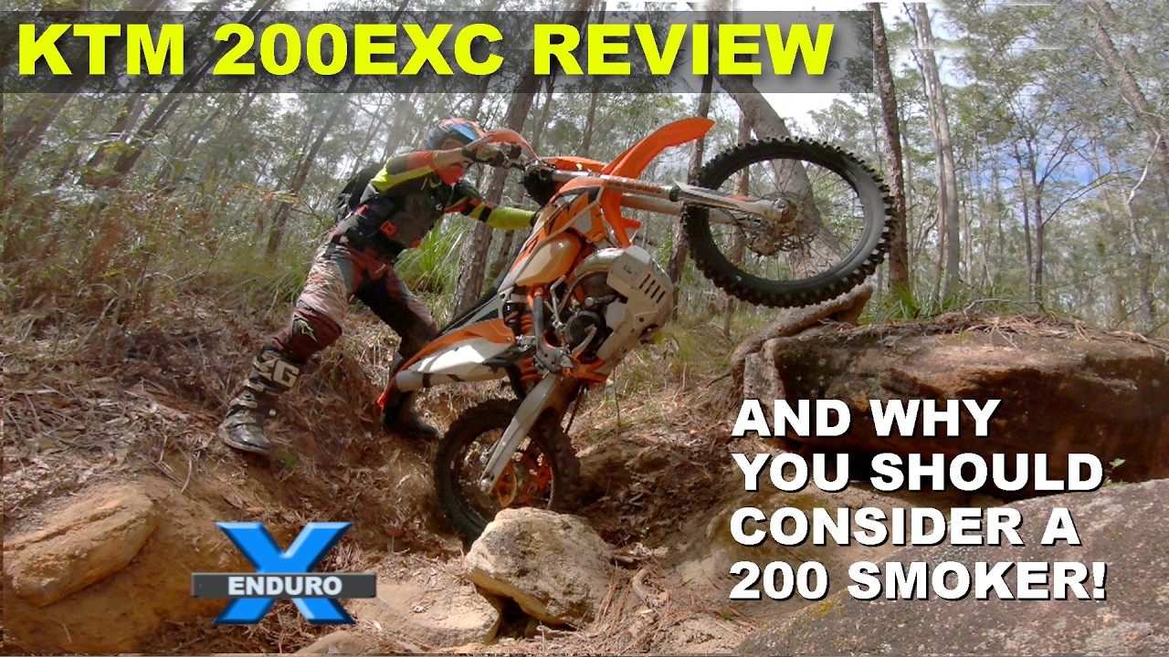 Обзор KTM 200EXC — почему вам стоит рассмотреть 200-кубовый двухтактный мотоцикл!︱Кросс-тренинг Э...