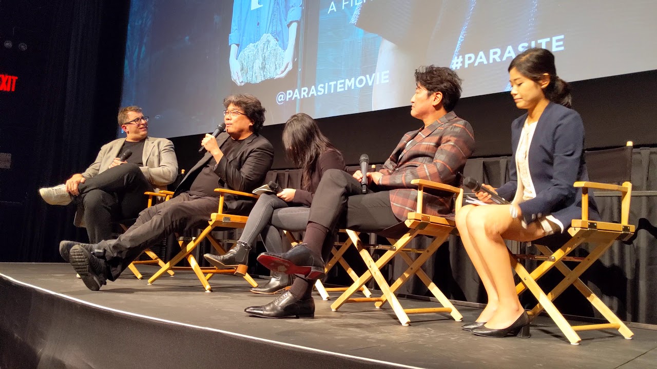 Parasite Q&A w/ Bong Joon-ho & Song Kang-ho (part 2)