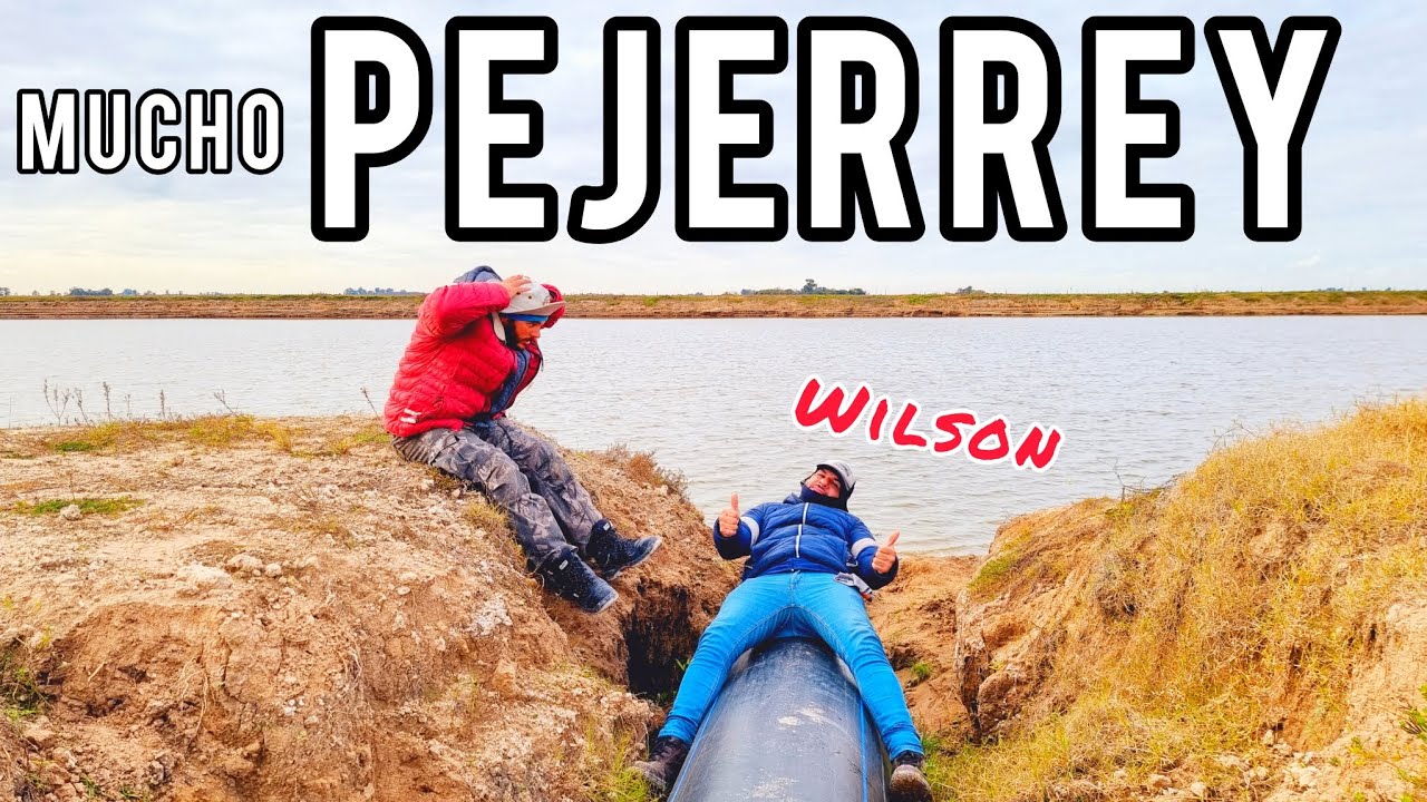 Este lugar ESTA PLAGADO de pejerrey, mucha pesca en puente de fierro beguerie río salado MJ-PESCA