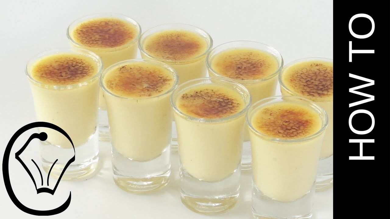 NO Bake Mini Creme Brulee Shots One Pot Cooking
