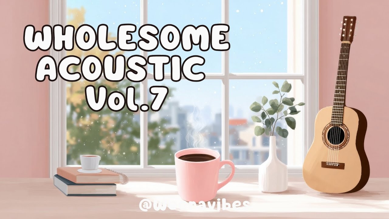 Wholesome Acoustic Guitar Vol.7 | 1 Hour Cozy Background Music for Work & Vlogs ☕️