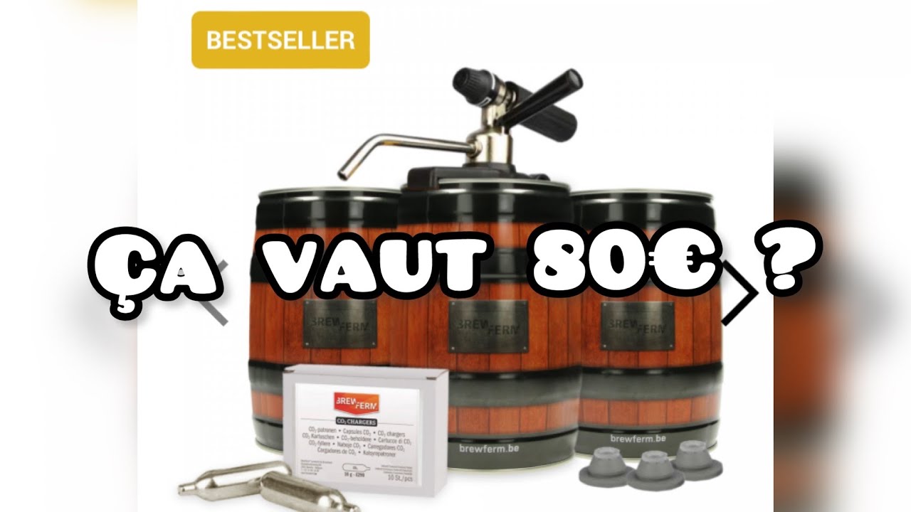 Test du Fut de 5 litres de chez Brewferm