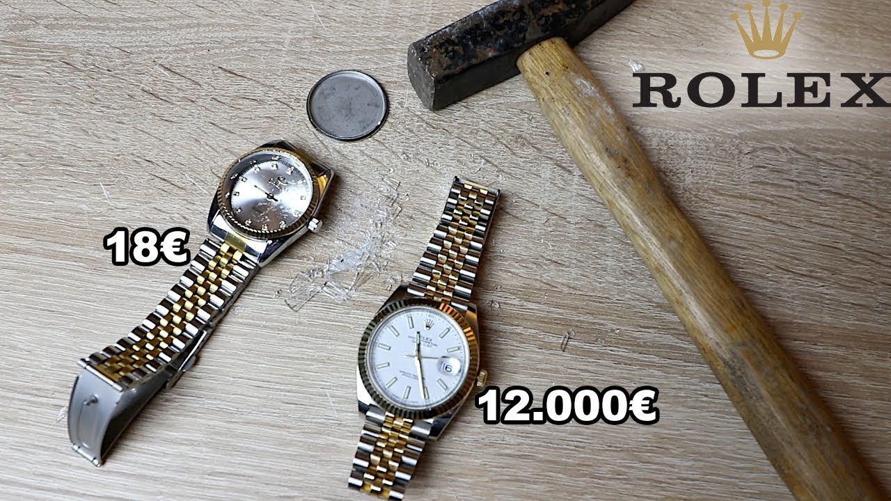 12.000€ ROLEX UHR ZERSTÖRT PRANK !!! | Kelvin und Marvin