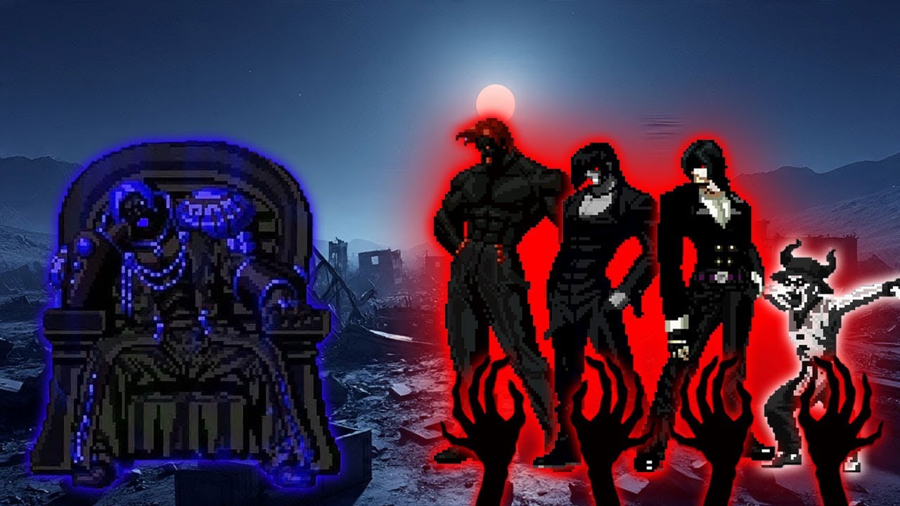 [KOF Mugen] Blue Valmar Rugal Vs Scariest Team