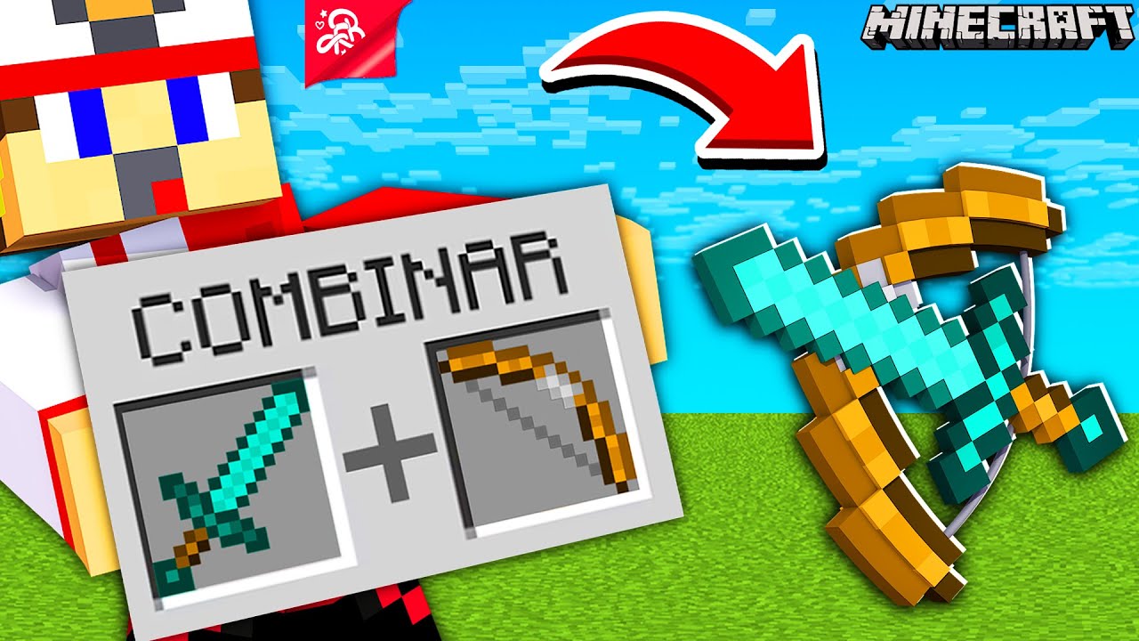 EU POSSO JUNTAR ´´QUALQUER ITEM`` NO MINECRAFT!
