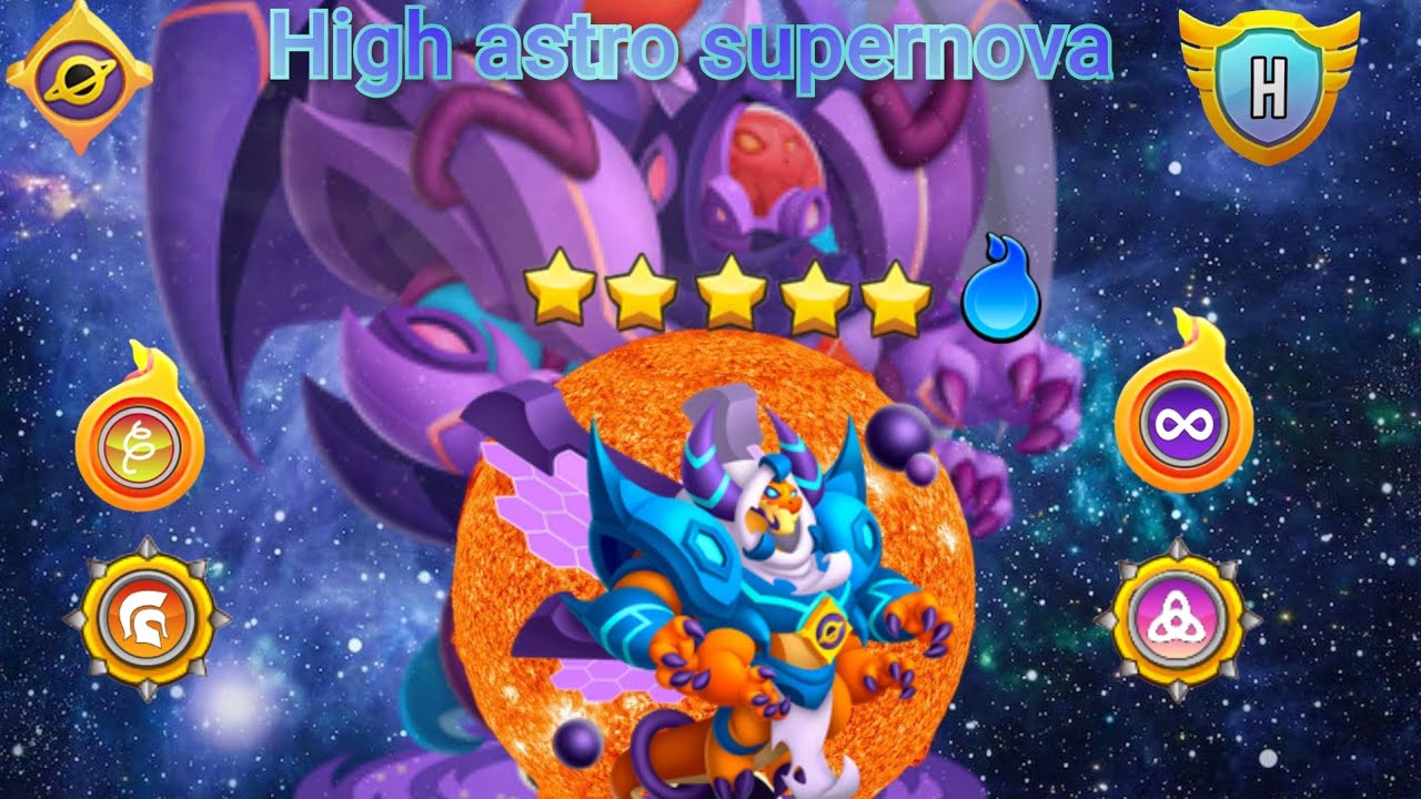 High astro supernova 5 sao | DRAGON CITY #dragoncity #games #viralvideo 