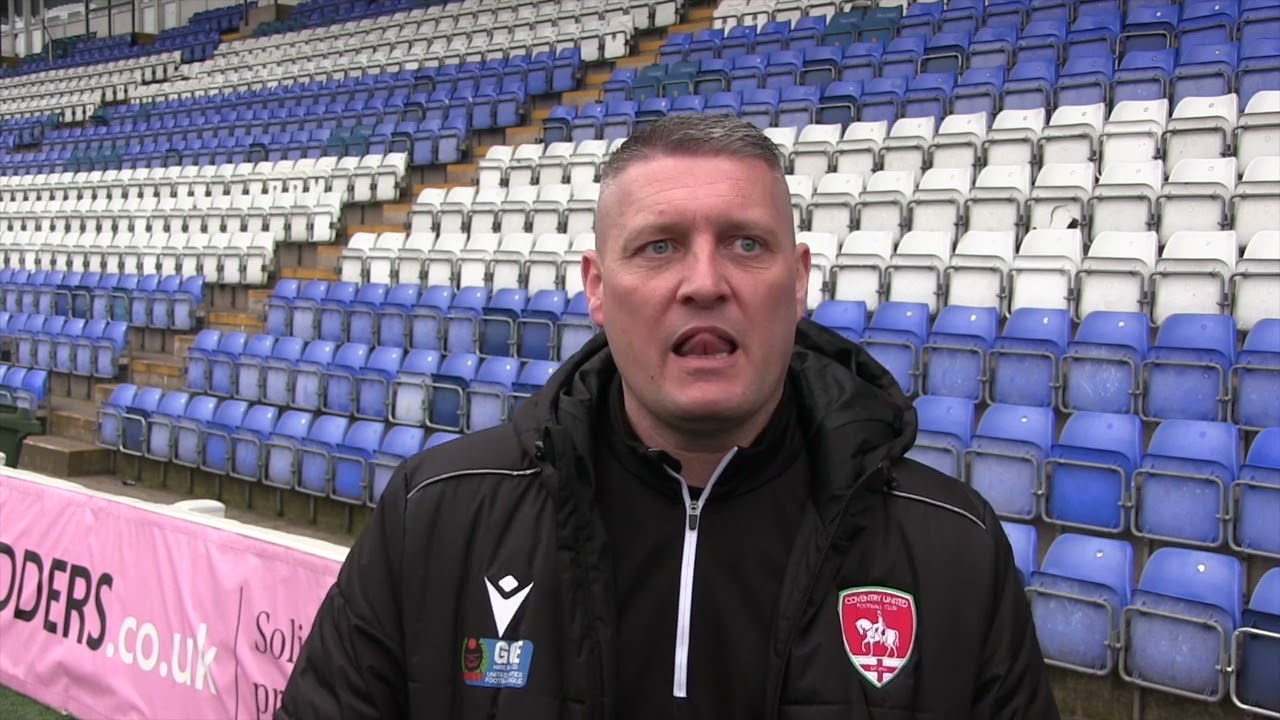 POST MATCH: Coventry United 1-1 Godmanchester Rovers, with Terry Anderson
