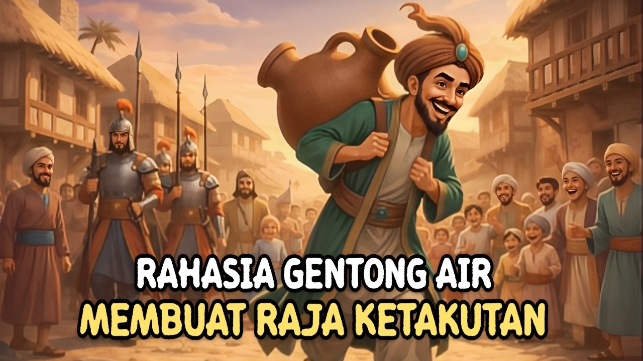 ABU NAWAS DAN RAHASIA GENTONG AIR YANG BIKIN RAJA KETAKUTAN -HUMOR SUFI