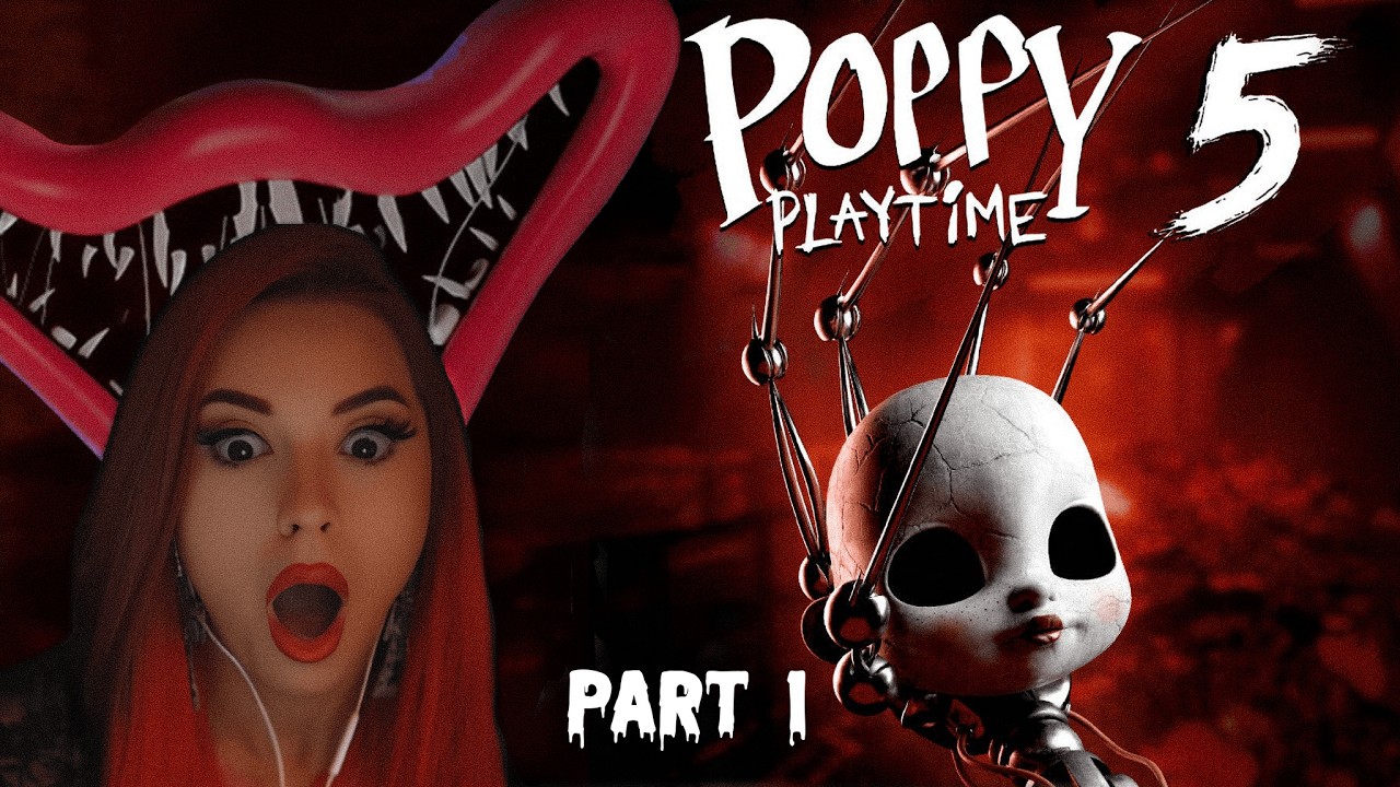POPPY PLAYTIME CHAPTER 5 REACTION PART 1 #gaming #cavesta #poppyplaytime #poppyplaytimechapter5