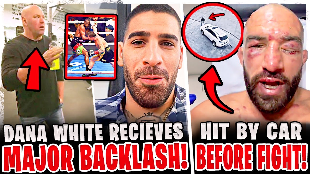 Dana White RECEIVES BACKLASH for BOXING EVENT! Jared Gordon HIT BY CAR!? Diego Lopes vs Jean Silva
