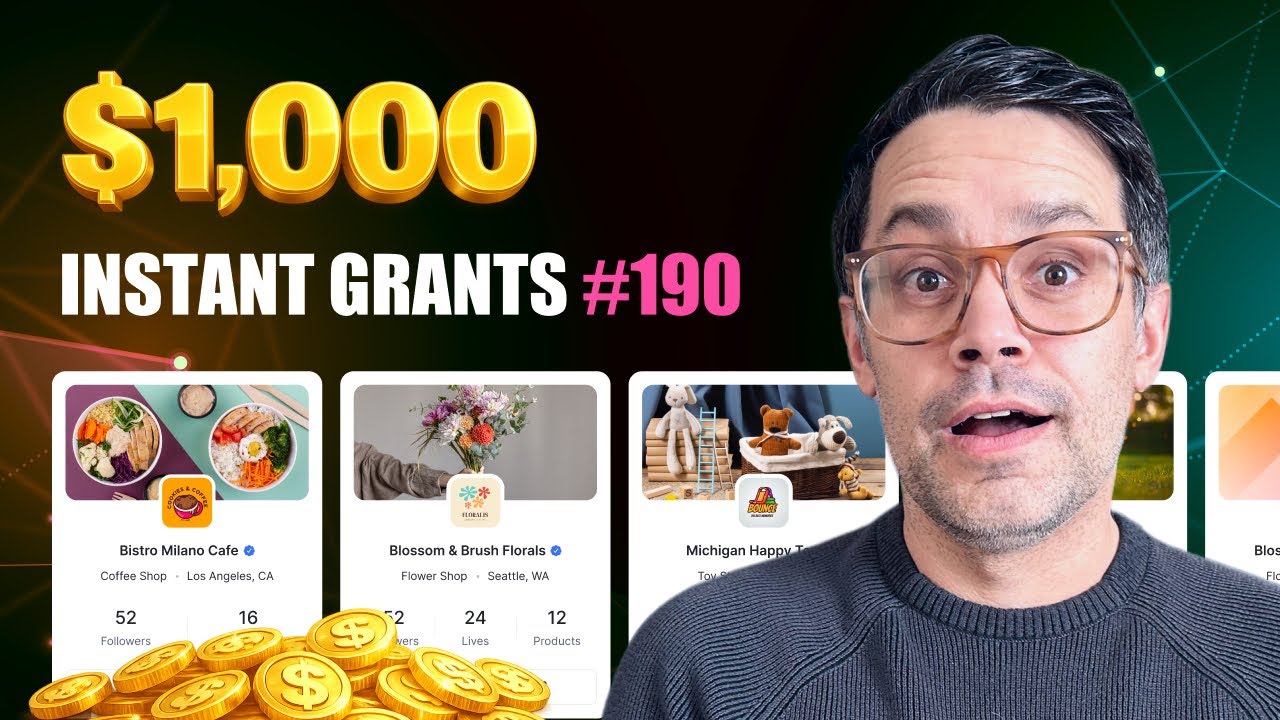 $1,000 Instant Grants #190