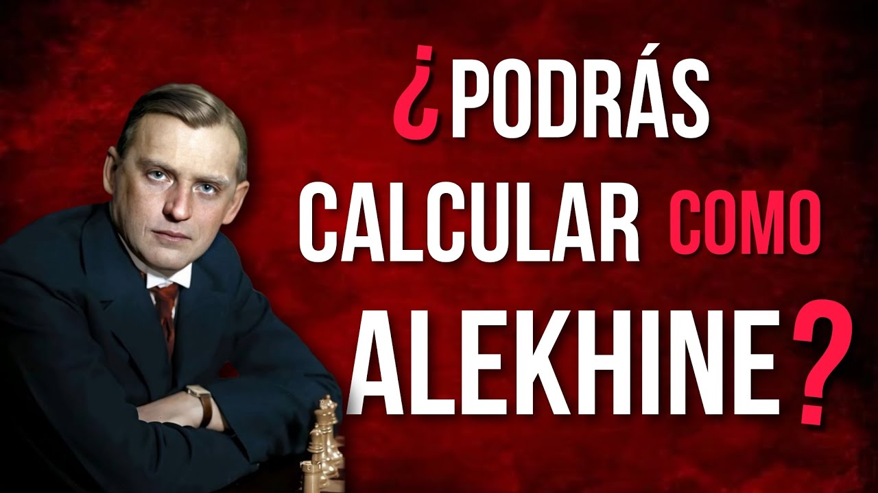 Domina las combinaciones con esta posición de Alekhine
