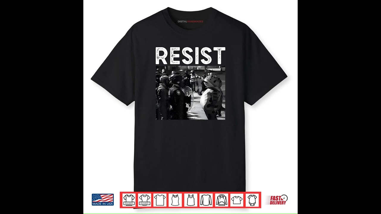 Portland Frog Protest History Photo Shirt