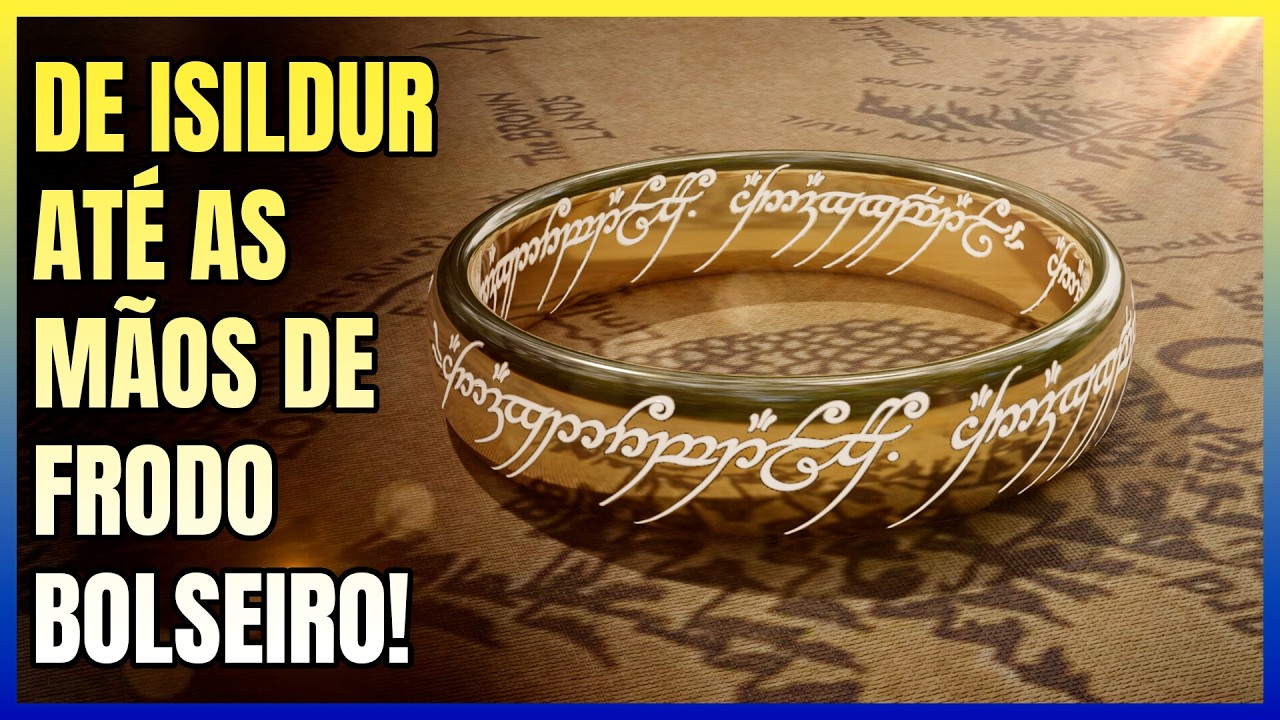 As Viagens do Um Anel: Uma Jornada de 3000 Anos! #lotr