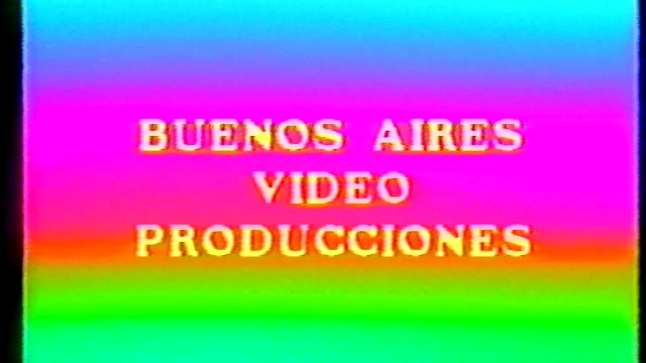 Buenos Aires Video Producciones (1989) VHS Argentina