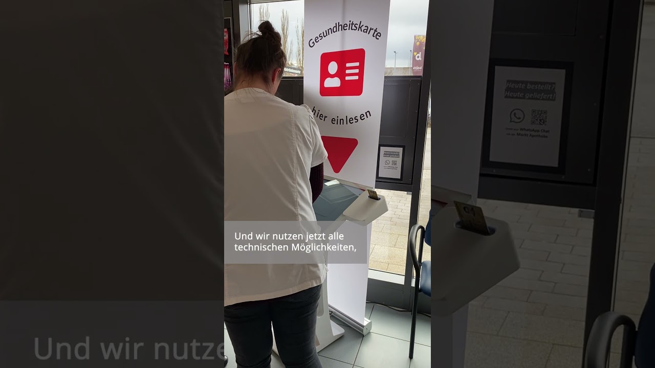 💡 Innovativer Service in der Apotheke: eRezept Terminal in Aktion! 💡