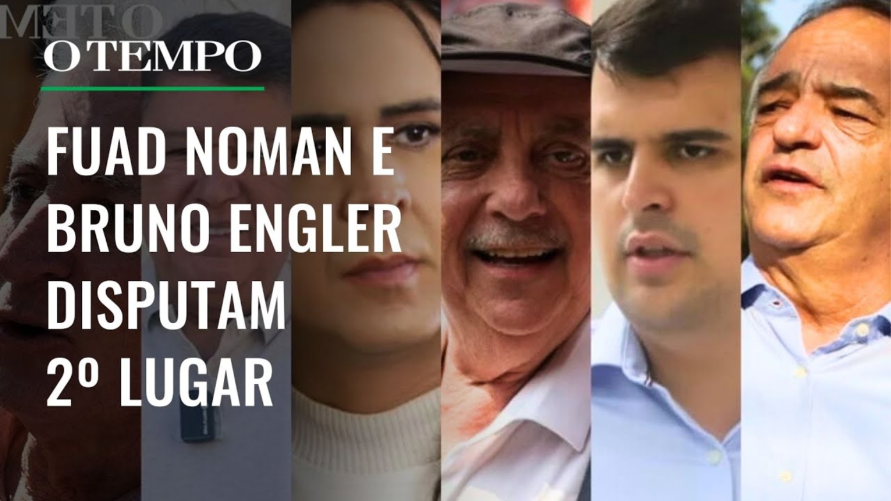 Eleições em BH: Fuad Noman (PSD) e Bruno Engler (PL) se descolam de Duda, Rogério e Carlos Viana