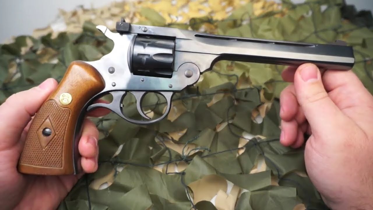 H&R Model 999 Sportsman 22lr 9 Shot Top Break Revolver