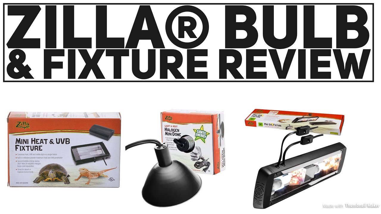 Zilla® Mini Halogen Bulb & Fixture Review