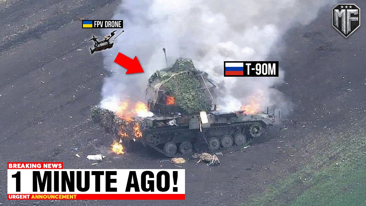 Russian Tank Convoys Tried to Break Through Ukrainian Lines - Then THIS Happened...