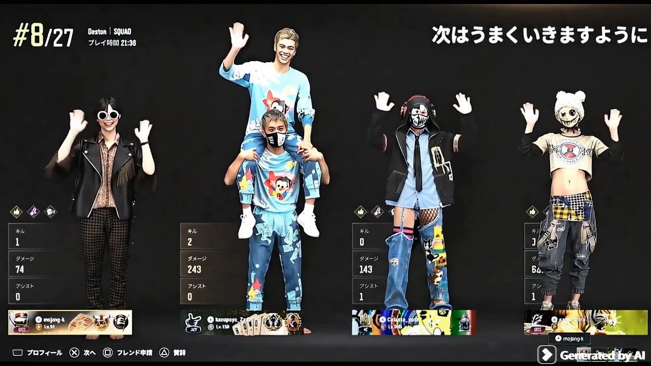 PUBG！年末の挨拶