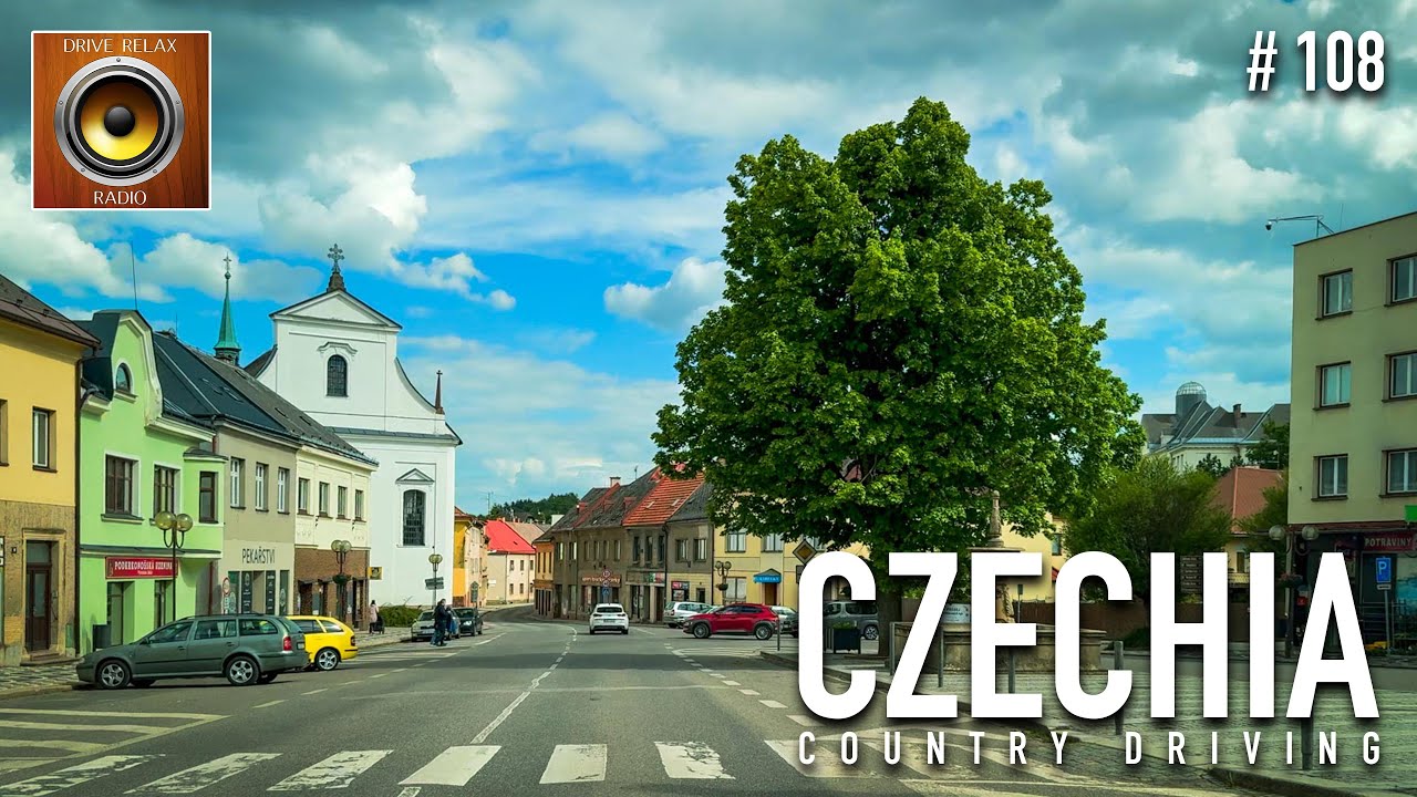 From Semily to Jičín | Scenic Summer Drive Through Czech Countryside 🇨🇿 4K HDR